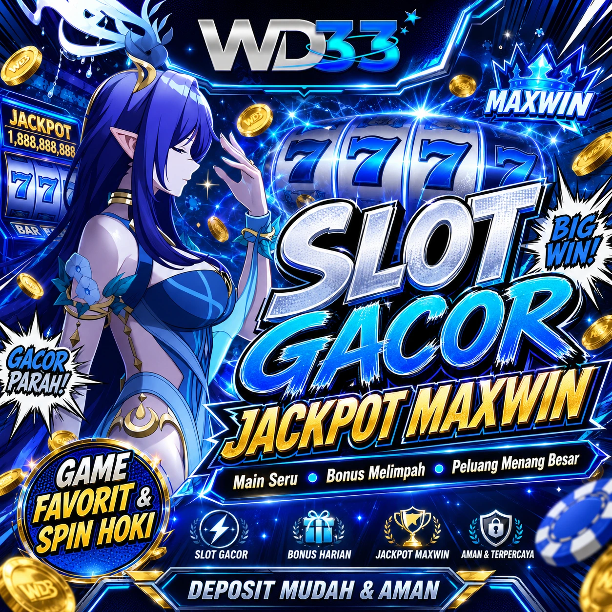 WD33 | Platform Game Online Modern dengan Sistem QRIS Praktis 2026